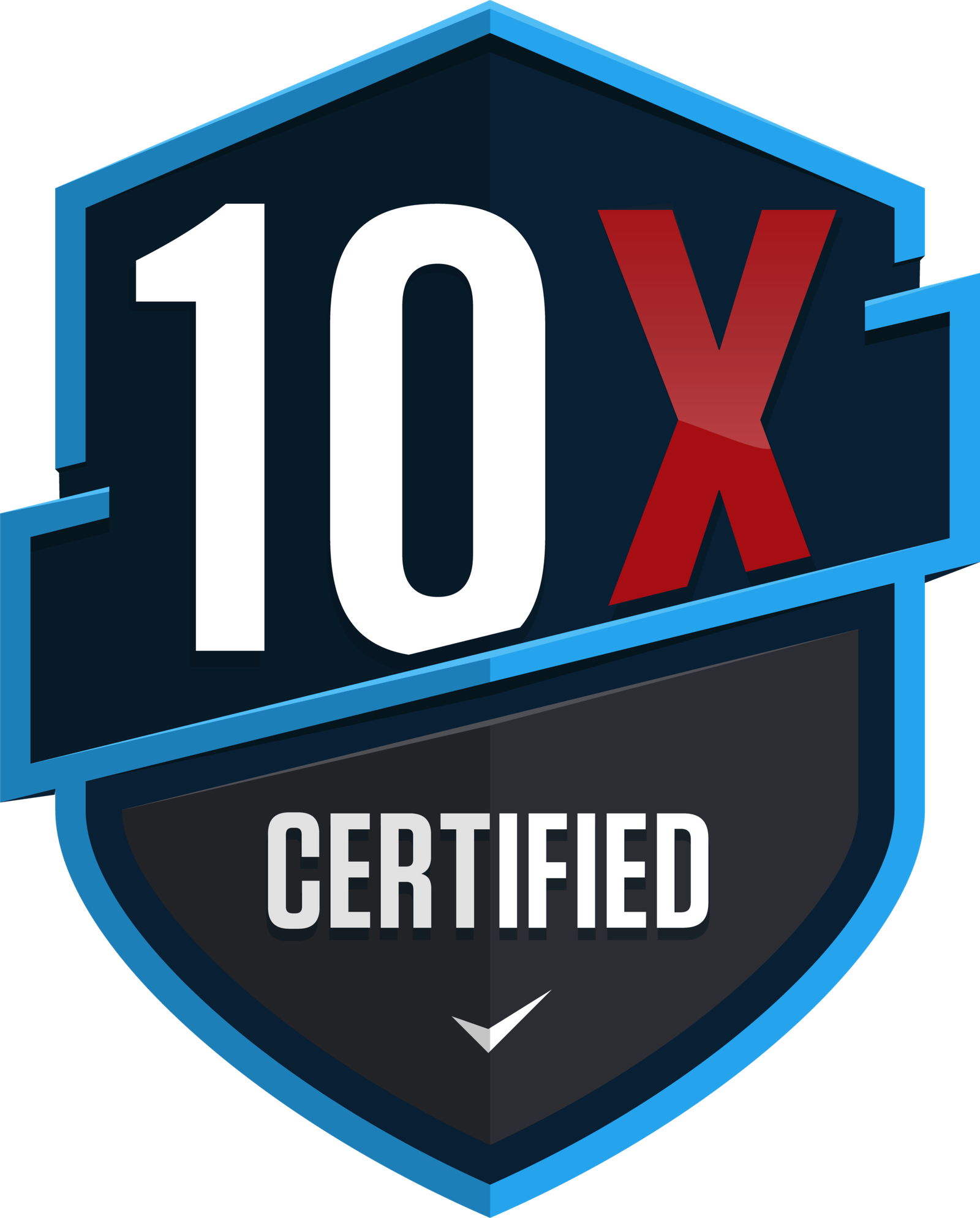 10X Certified Badge